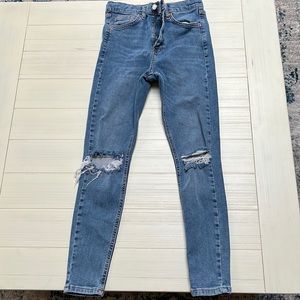 Top shop skinny jeans